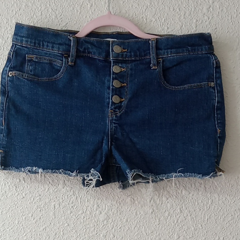 Old Navy Dark Blue Jean Shorts. 8
